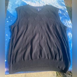 Saddlebred sweater vest boys grade school used good condition